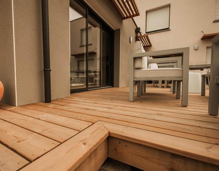 Terrasse bois Bruz